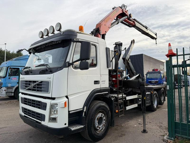 Volvo FM 400 6x2 HOOKLIFT + CRANE PALFINGER PK 15500 B (2x) - 5/6 F - MANUAL - EURO 4 - BE TRUCK - Kamion sa hidrauličnom kukom, Kamion sa dizalicom: slika 2 Volvo FM 400 6x2 HOOKLIFT + CRANE PALFINGER PK 15500 B (2x) - 5/6 F - MANUAL - EURO 4 - BE TRUCK - Kamion sa hidrauličnom kukom, Kamion sa dizalicom: slika 2