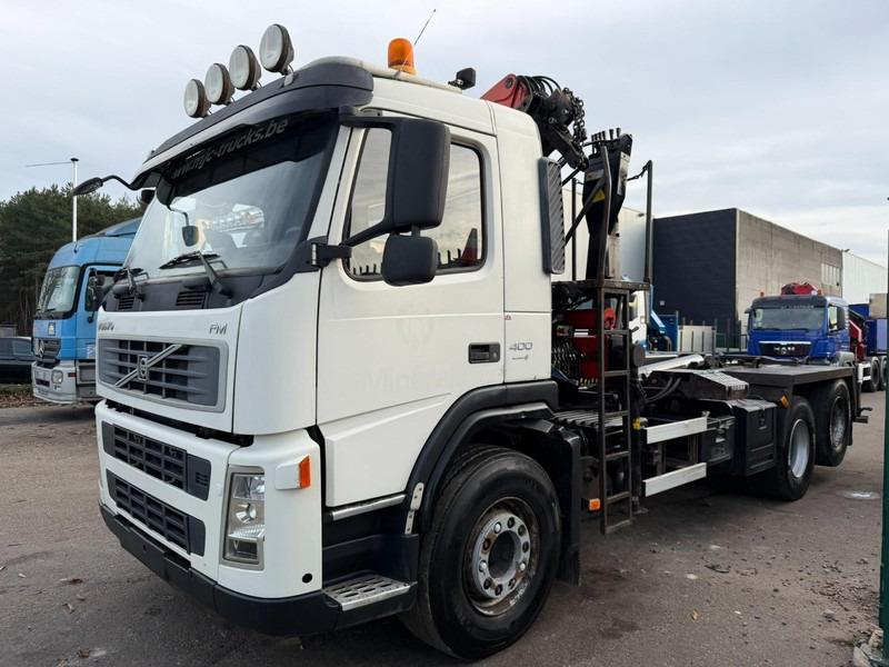 Volvo FM 400 6x2 HOOKLIFT + CRANE PALFINGER PK 15500 B (2x) - 5/6 F - MANUAL - EURO 4 - BE TRUCK - Kamion sa hidrauličnom kukom, Kamion sa dizalicom: slika 4 Volvo FM 400 6x2 HOOKLIFT + CRANE PALFINGER PK 15500 B (2x) - 5/6 F - MANUAL - EURO 4 - BE TRUCK - Kamion sa hidrauličnom kukom, Kamion sa dizalicom: slika 4