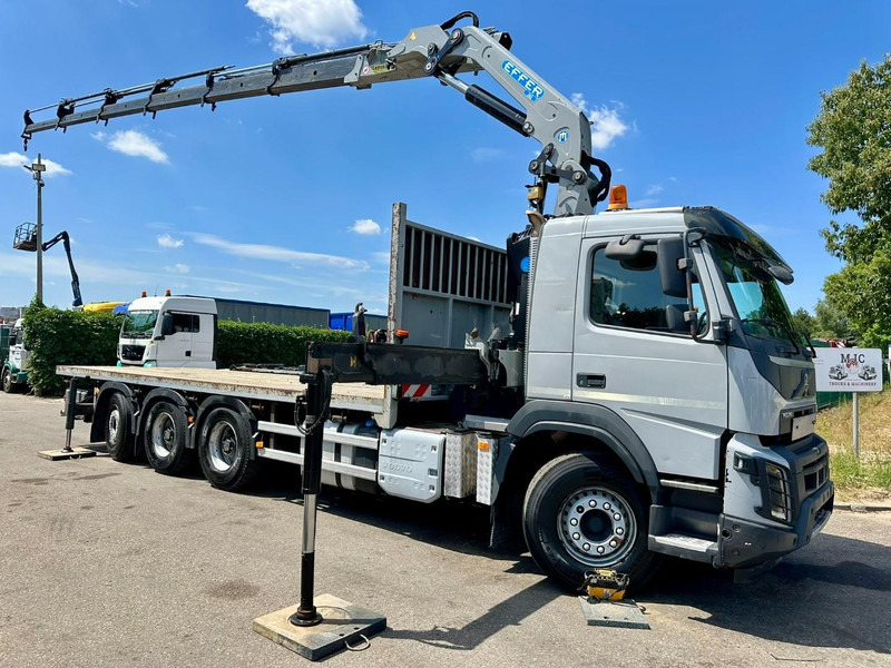 Volvo FMX 330 8x4 TRIDEM + CRANE EFFER 265 / 6S - PLATFORM 7m50 - EURO 6 - RADIO - *473.000km* - TÜV 05/2026 - BE TRUCK - Kamion sa dizalicom: slika 1 Volvo FMX 330 8x4 TRIDEM + CRANE EFFER 265 / 6S - PLATFORM 7m50 - EURO 6 - RADIO - *473.000km* - TÜV 05/2026 - BE TRUCK - Kamion sa dizalicom: slika 1