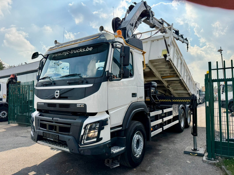 Volvo FMX 460 6x4 TIPPER + CRANE HIAB 244 E-5 HIPRO - ROTATOR - RADIO - *349.000km* - EURO 6 - 13T AXLES - BE TRUCK - Istovarivač, Kamion sa dizalicom: slika 3 Volvo FMX 460 6x4 TIPPER + CRANE HIAB 244 E-5 HIPRO - ROTATOR - RADIO - *349.000km* - EURO 6 - 13T AXLES - BE TRUCK - Istovarivač, Kamion sa dizalicom: slika 3
