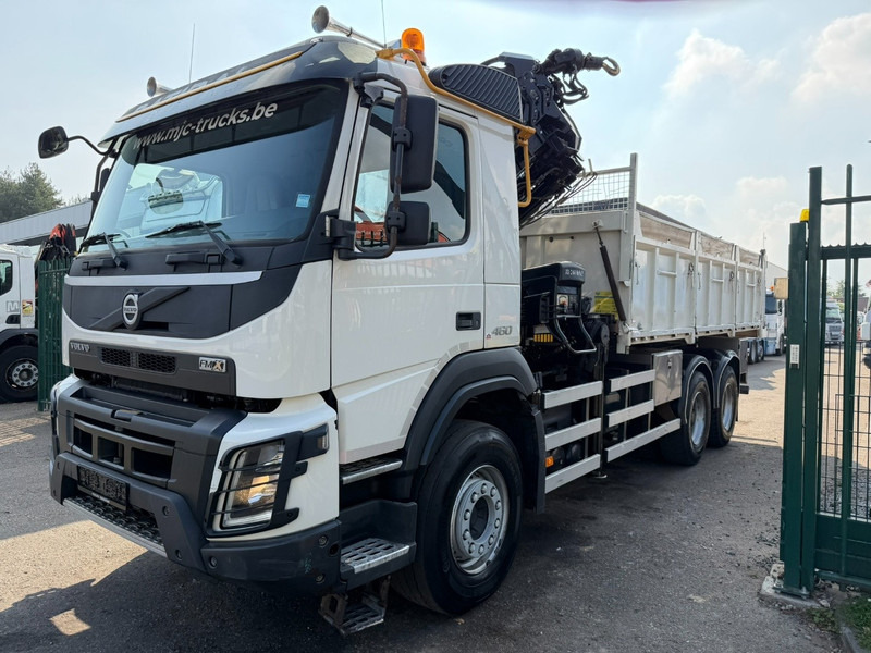 Volvo FMX 460 6x4 TIPPER + CRANE HIAB 244 E-5 HIPRO - ROTATOR - RADIO - *349.000km* - EURO 6 - 13T AXLES - BE TRUCK - Istovarivač, Kamion sa dizalicom: slika 4 Volvo FMX 460 6x4 TIPPER + CRANE HIAB 244 E-5 HIPRO - ROTATOR - RADIO - *349.000km* - EURO 6 - 13T AXLES - BE TRUCK - Istovarivač, Kamion sa dizalicom: slika 4