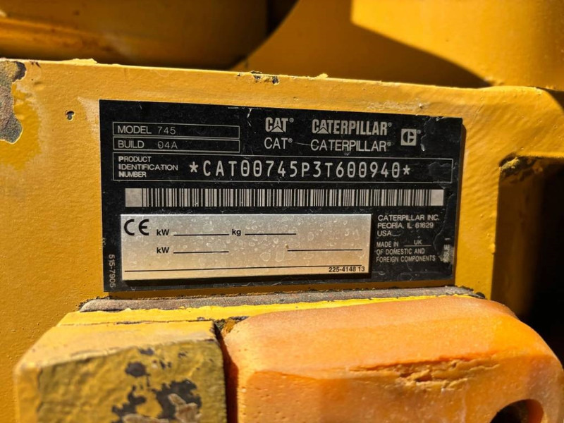 Cat 745 04A - Zglobni kiper: slika 4 Cat 745 04A - Zglobni kiper: slika 4