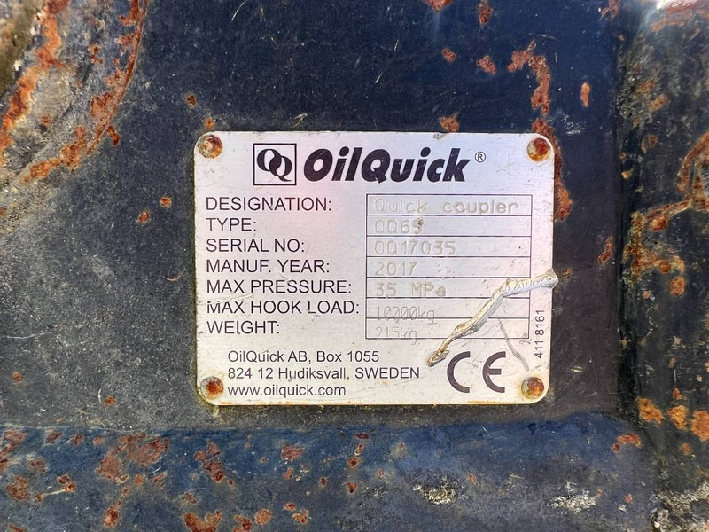 OilQuick OQ65 - M314F / M316F / M318F - Brza spojnica za Građevinska mašina: slika 4 OilQuick OQ65 - M314F / M316F / M318F - Brza spojnica za Građevinska mašina: slika 4