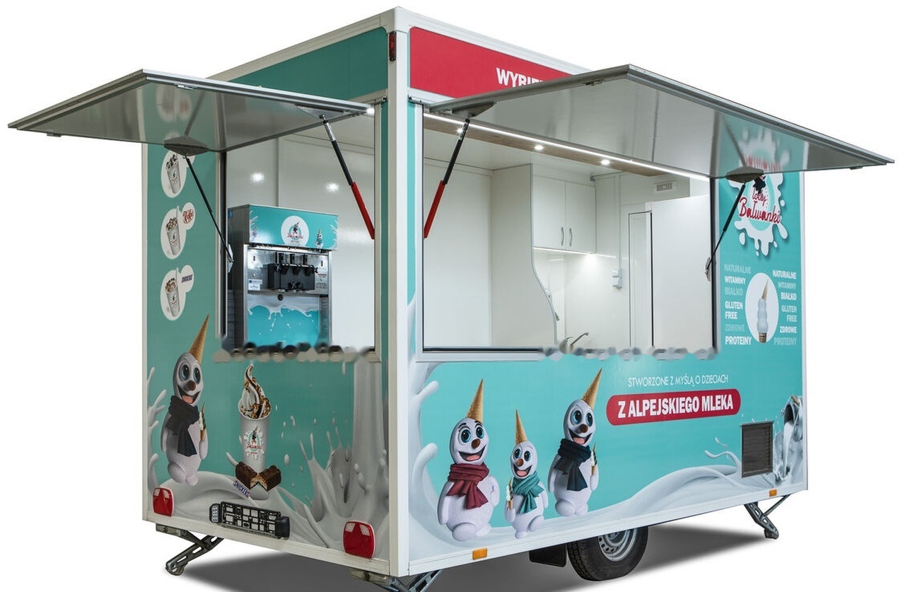 Bannert Imbiss Handel Ice Cream Lody - Prikolica za hrane: slika 1 Bannert Imbiss Handel Ice Cream Lody - Prikolica za hrane: slika 1