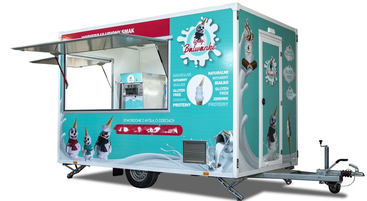 Bannert Imbiss Handel Ice Cream Lody - Prikolica za hrane: slika 3 Bannert Imbiss Handel Ice Cream Lody - Prikolica za hrane: slika 3