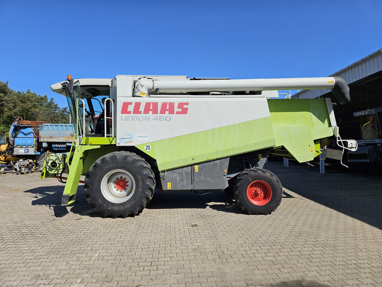 Claas Lexion 480 - Kombinovani kombajn: slika 2 Claas Lexion 480 - Kombinovani kombajn: slika 2