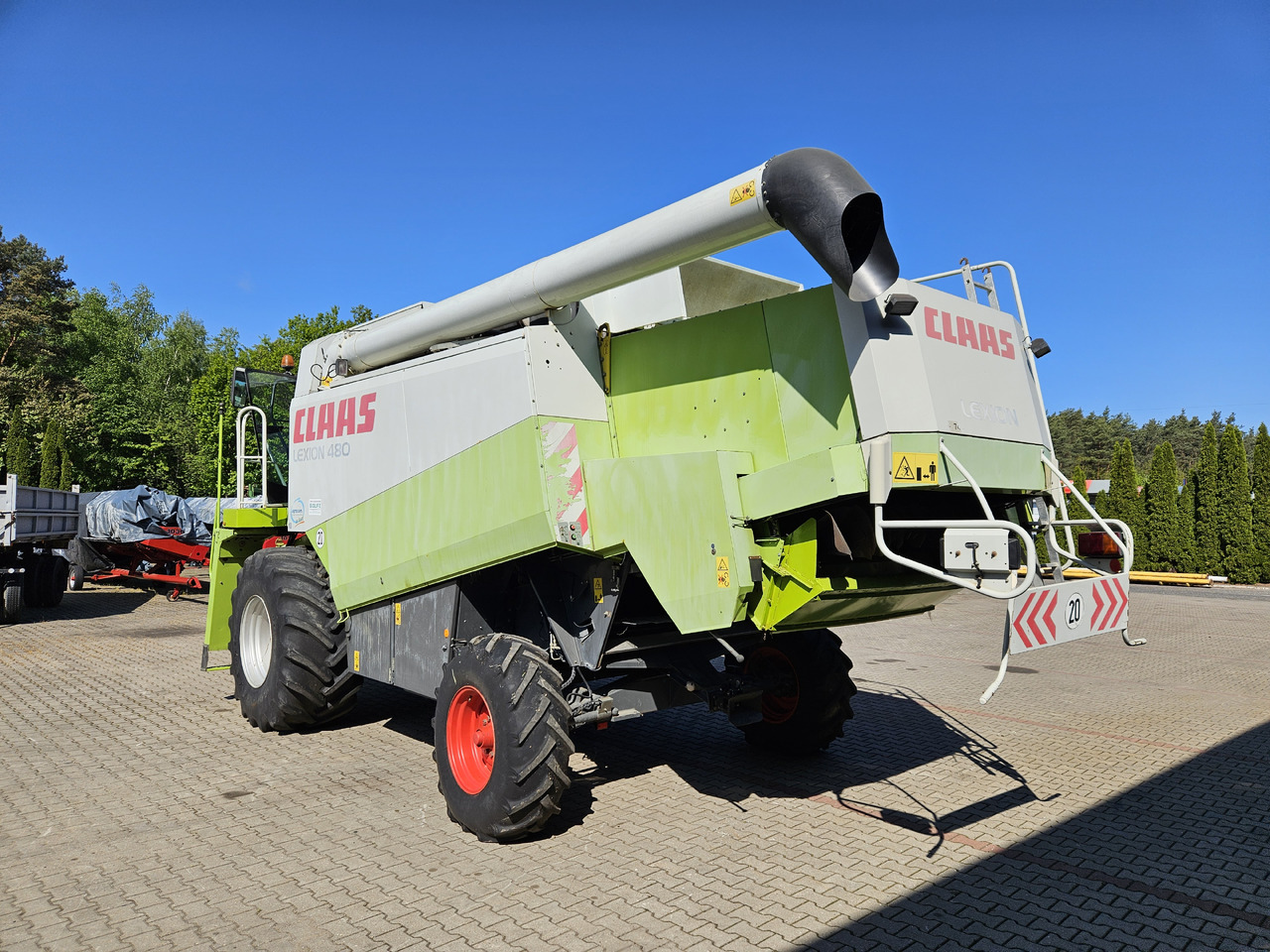 Claas Lexion 480 - Kombinovani kombajn: slika 4 Claas Lexion 480 - Kombinovani kombajn: slika 4