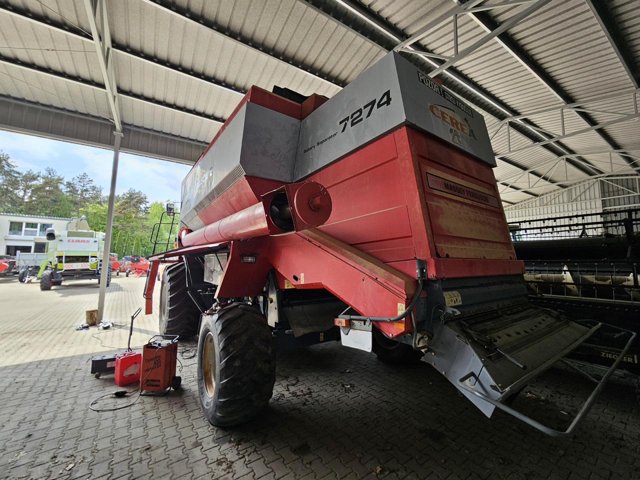 Massey Ferguson Cerea - Kombinovani kombajn: slika 4 Massey Ferguson Cerea - Kombinovani kombajn: slika 4