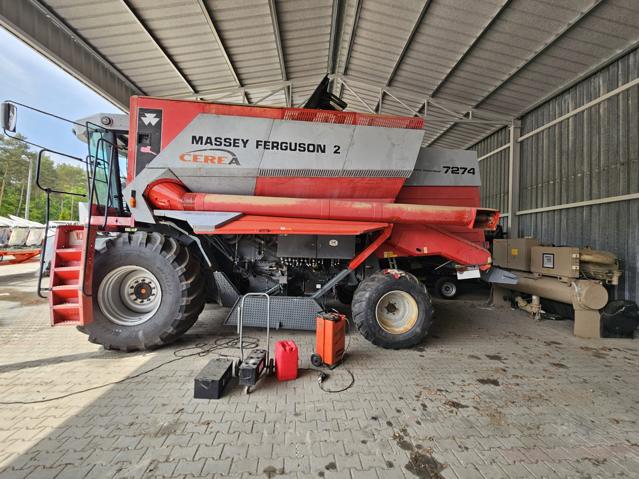 Massey Ferguson Cerea - Kombinovani kombajn: slika 3 Massey Ferguson Cerea - Kombinovani kombajn: slika 3