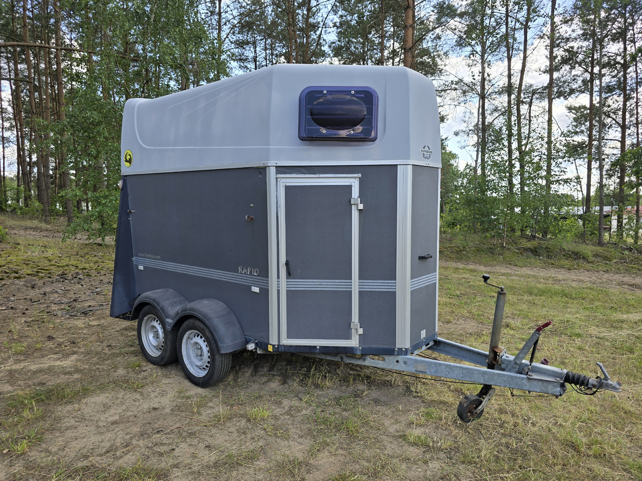 Humbaur HP2006 2ES - Prikolica za prevoz stoke: slika 1 Humbaur HP2006 2ES - Prikolica za prevoz stoke: slika 1