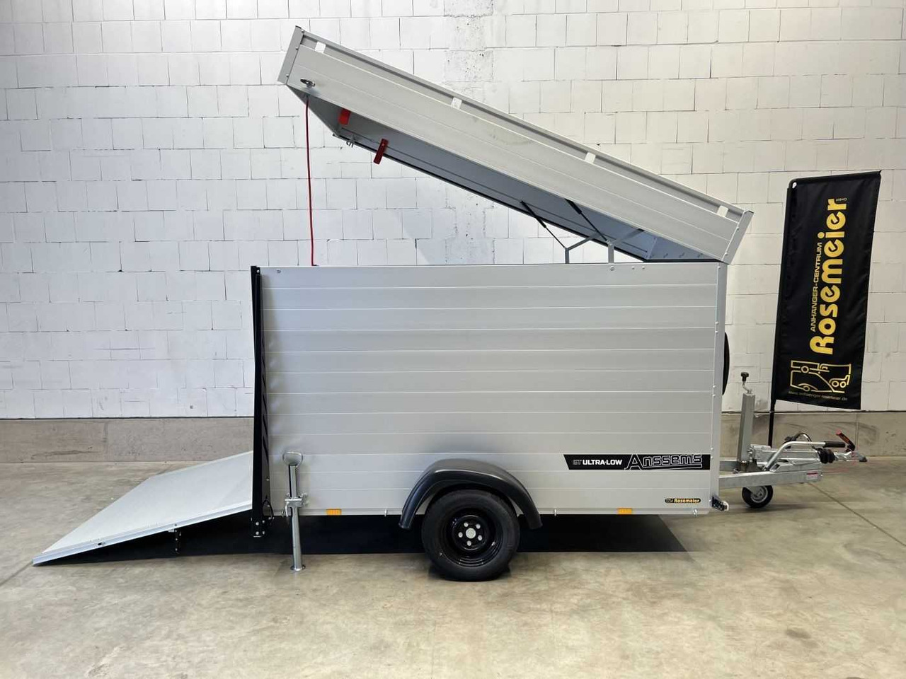 ANSSEMS GTB 1350 VT3 Ultra Low Deckelanhänger - Prikolica za automobil: slika 1 ANSSEMS GTB 1350 VT3 Ultra Low Deckelanhänger - Prikolica za automobil: slika 1