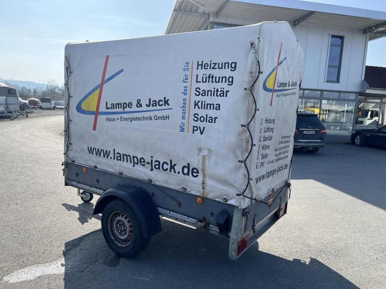 BOECKMANN HNB 1225 Plane Kastenanhänger gebremst - Prikolica za automobil: slika 5 BOECKMANN HNB 1225 Plane Kastenanhänger gebremst - Prikolica za automobil: slika 5