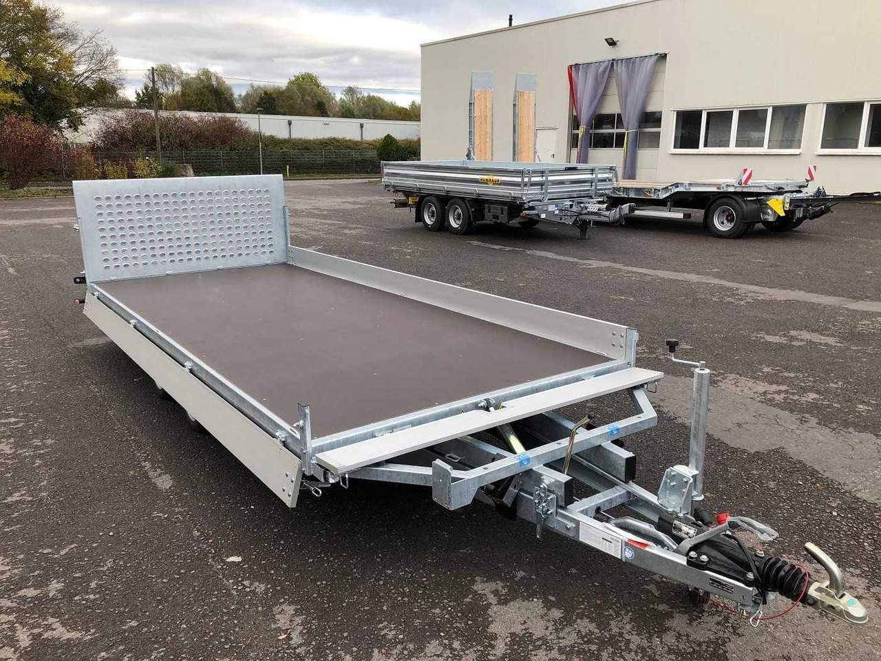 Prikolica za prevoz radnih mašina novi BOECKMANN MH-AL 5020/35 Maschinentransporter: slika 9