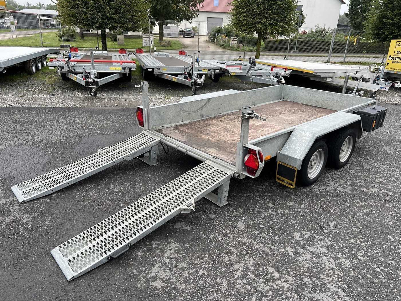 HUMBAUR HS-Senko TA Maschinentransporter - Prikolica za prevoz radnih mašina: slika 2 HUMBAUR HS-Senko TA Maschinentransporter - Prikolica za prevoz radnih mašina: slika 2