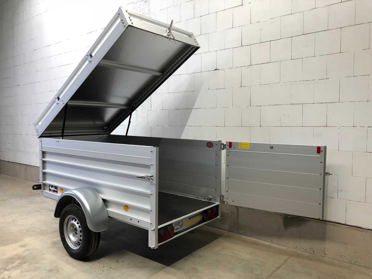 KOCH U2 mit 2 x BWEH, Deckel, Tür Deckelanhänger - Prikolica za automobil: slika 2 KOCH U2 mit 2 x BWEH, Deckel, Tür Deckelanhänger - Prikolica za automobil: slika 2
