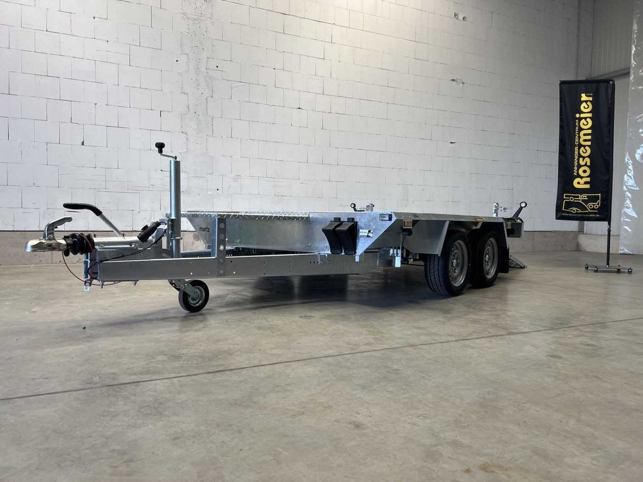 Prikolica za prevoz radnih mašina novi MARTZ BAU-3 300/2 S 3T Maschinentransporter: slika 15