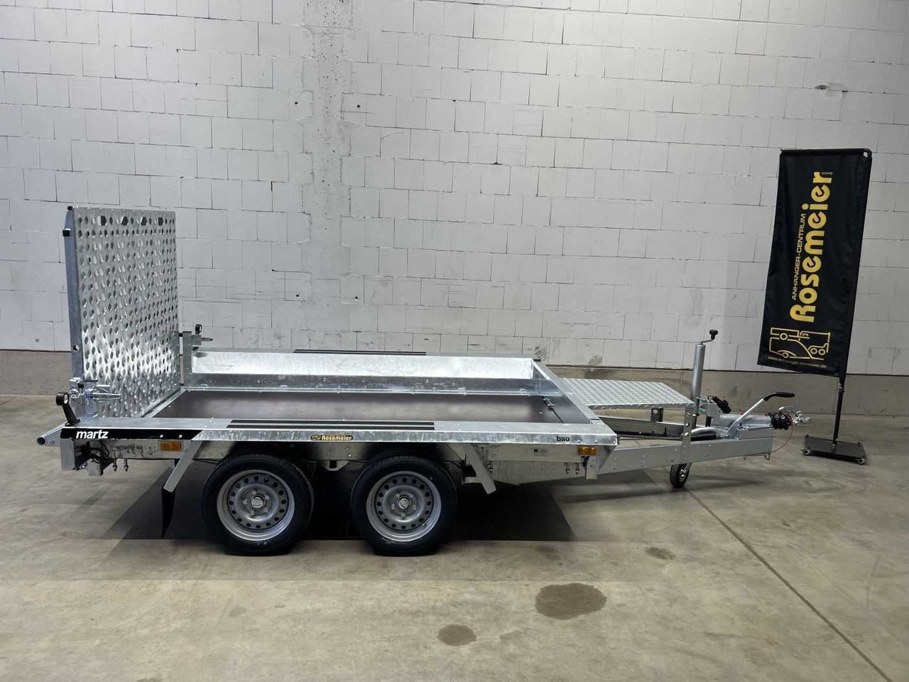 Prikolica za prevoz radnih mašina novi MARTZ BAU-3 300/2 S 3T Maschinentransporter: slika 8