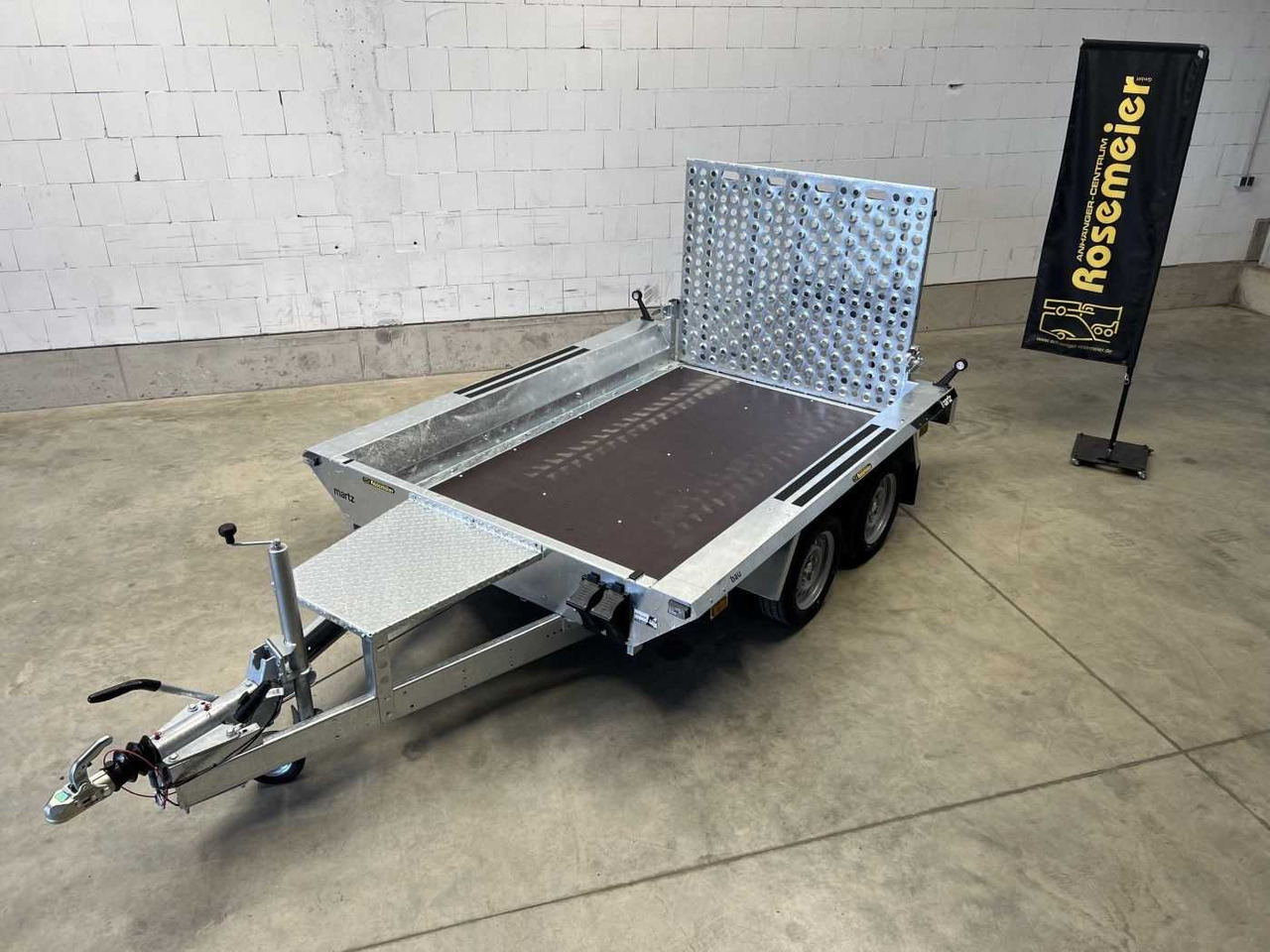 Prikolica za prevoz radnih mašina novi MARTZ BAU-3 300/2 S 3T Maschinentransporter: slika 30