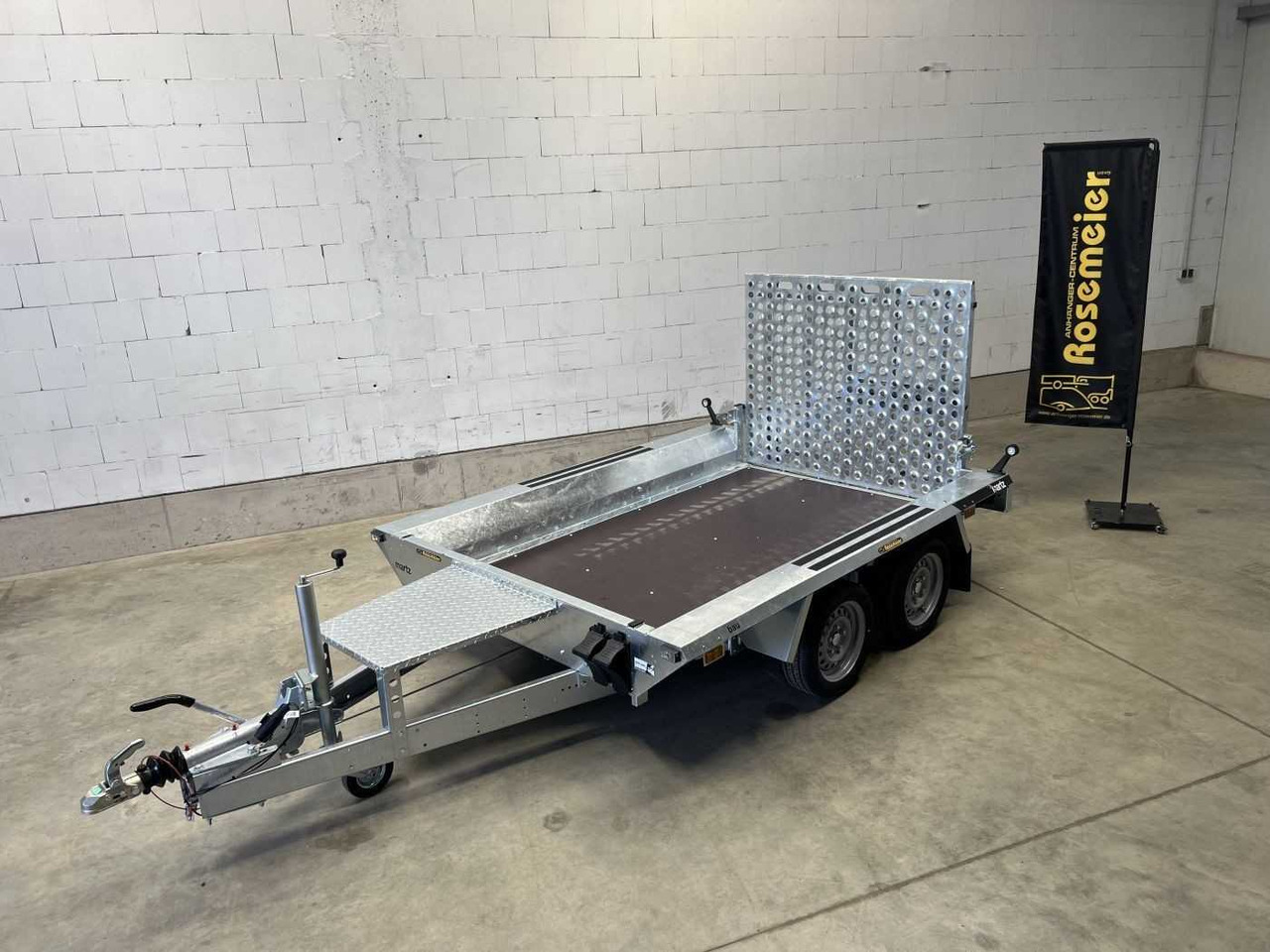 Prikolica za prevoz radnih mašina novi MARTZ BAU-3 300/2 S 3T Maschinentransporter: slika 26