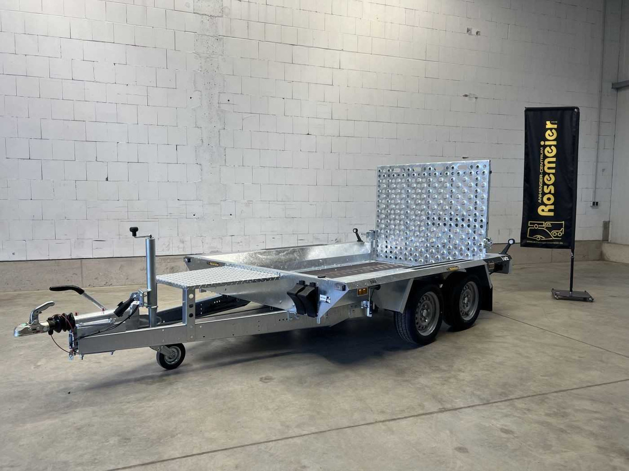 Prikolica za prevoz radnih mašina novi MARTZ BAU-3 300/2 S 3T Maschinentransporter: slika 16