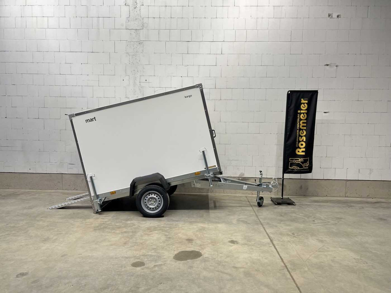 MARTZ Smart Kargo 232 0,75T Kofferanhänger - Prikolica za motor: slika 1 MARTZ Smart Kargo 232 0,75T Kofferanhänger - Prikolica za motor: slika 1