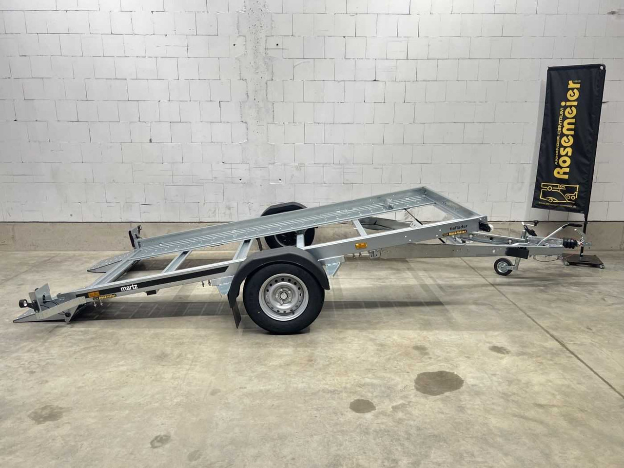 Prikolica za prevoz automobila novi MARTZ Tieflader 350 1,8T Autotransporter: slika 22