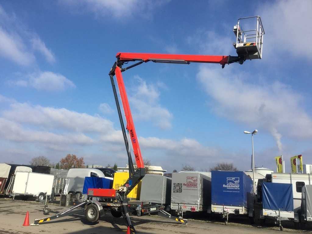 PAUS Lift GT 18A Sonderanhänger Mietgerät Maschinentransporter - Prikolična radna platforma: slika 4 PAUS Lift GT 18A Sonderanhänger Mietgerät Maschinentransporter - Prikolična radna platforma: slika 4