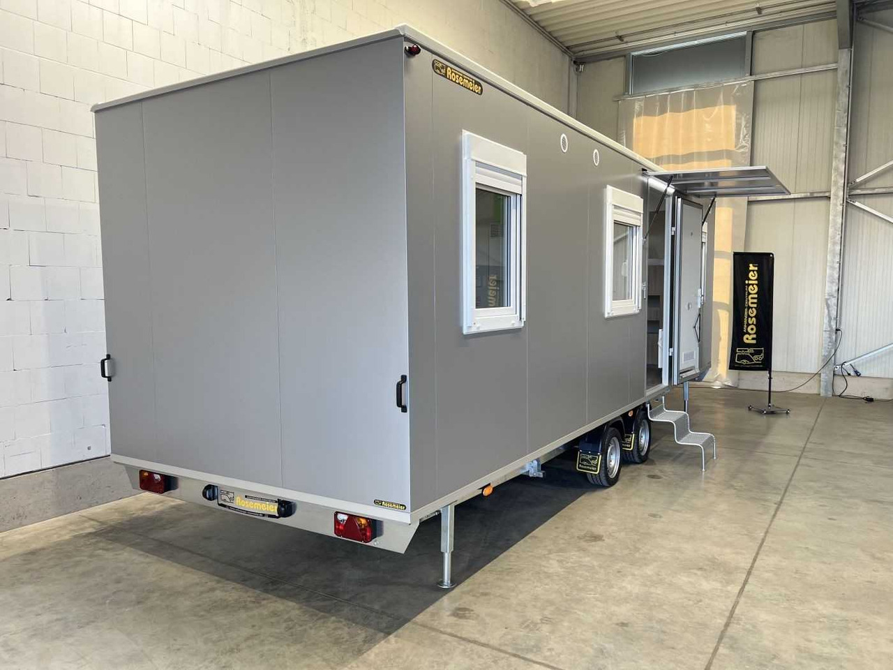ROSEMEIER VE MOBI 7346 SP 1 Mannschaftswagen - Građevinski kontejner, Prikolica: slika 3 ROSEMEIER VE MOBI 7346 SP 1 Mannschaftswagen - Građevinski kontejner, Prikolica: slika 3