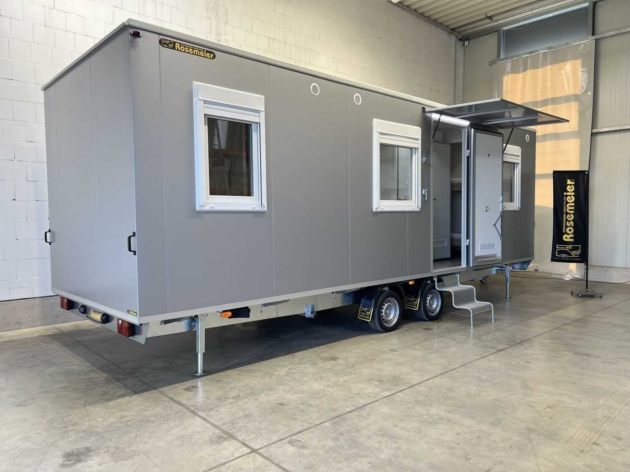 ROSEMEIER VE MOBI 7346 SP 1 Mannschaftswagen - Građevinski kontejner, Prikolica: slika 4 ROSEMEIER VE MOBI 7346 SP 1 Mannschaftswagen - Građevinski kontejner, Prikolica: slika 4