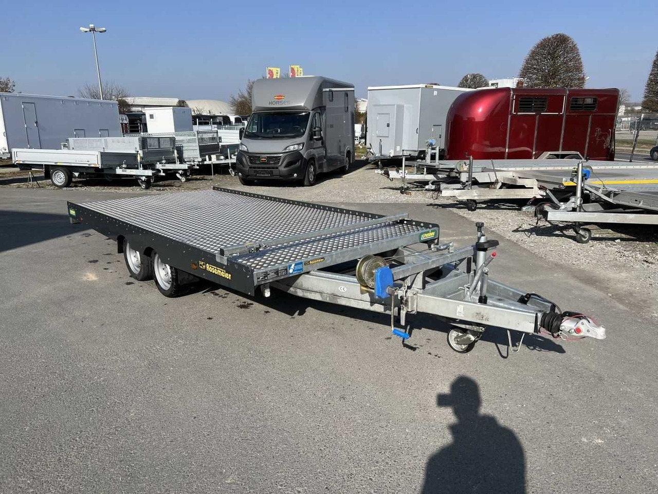 UNSINN AHK 3543-13-2070 Autotransporter - Prikolica za prevoz automobila: slika 1 UNSINN AHK 3543-13-2070 Autotransporter - Prikolica za prevoz automobila: slika 1