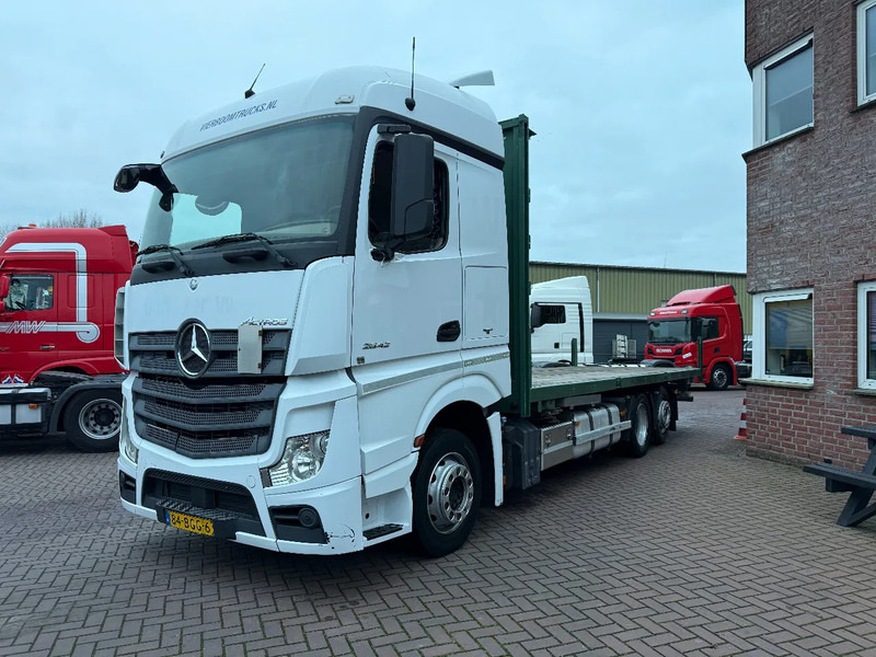 Mercedes-Benz Actros Actros 2542LL 6X2 met open laabak BDF Platform NL Truck - Kamion sa tovarnim sandukom: slika 2 Mercedes-Benz Actros Actros 2542LL 6X2 met open laabak BDF Platform NL Truck - Kamion sa tovarnim sandukom: slika 2