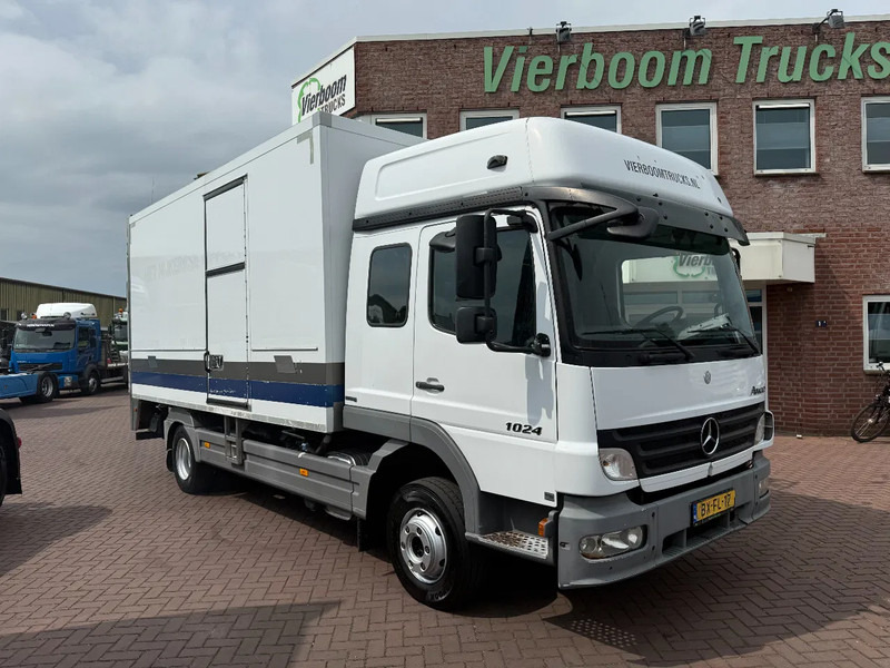 Mercedes-Benz Atego 1024 ATEGO 1024L Kuhlkoffer Carrier Anhangerkupplung TUV bis 10-2025 - Hladnjača: slika 1 Mercedes-Benz Atego 1024 ATEGO 1024L Kuhlkoffer Carrier Anhangerkupplung TUV bis 10-2025 - Hladnjača: slika 1