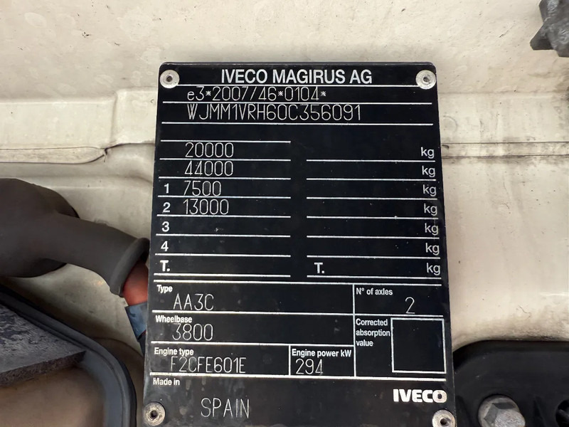 Tegljač Iveco Stralis 400 Stralis 400 4X2 LNG Retarder 2x Tank Holland Truck TUV 01-2026!!!!!!!!: slika 15