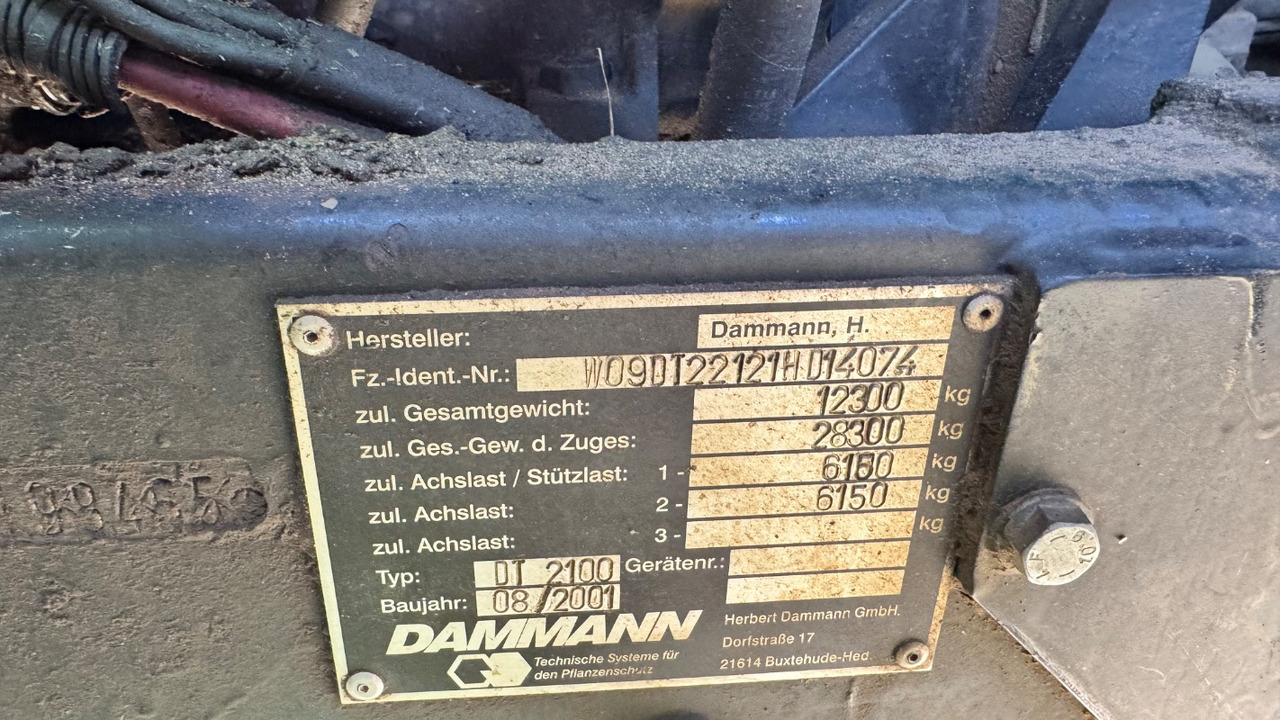 Dammann DTP 4036 ProfiClass in TOP Condition - Samostalna prskalica: slika 3 Dammann DTP 4036 ProfiClass in TOP Condition - Samostalna prskalica: slika 3