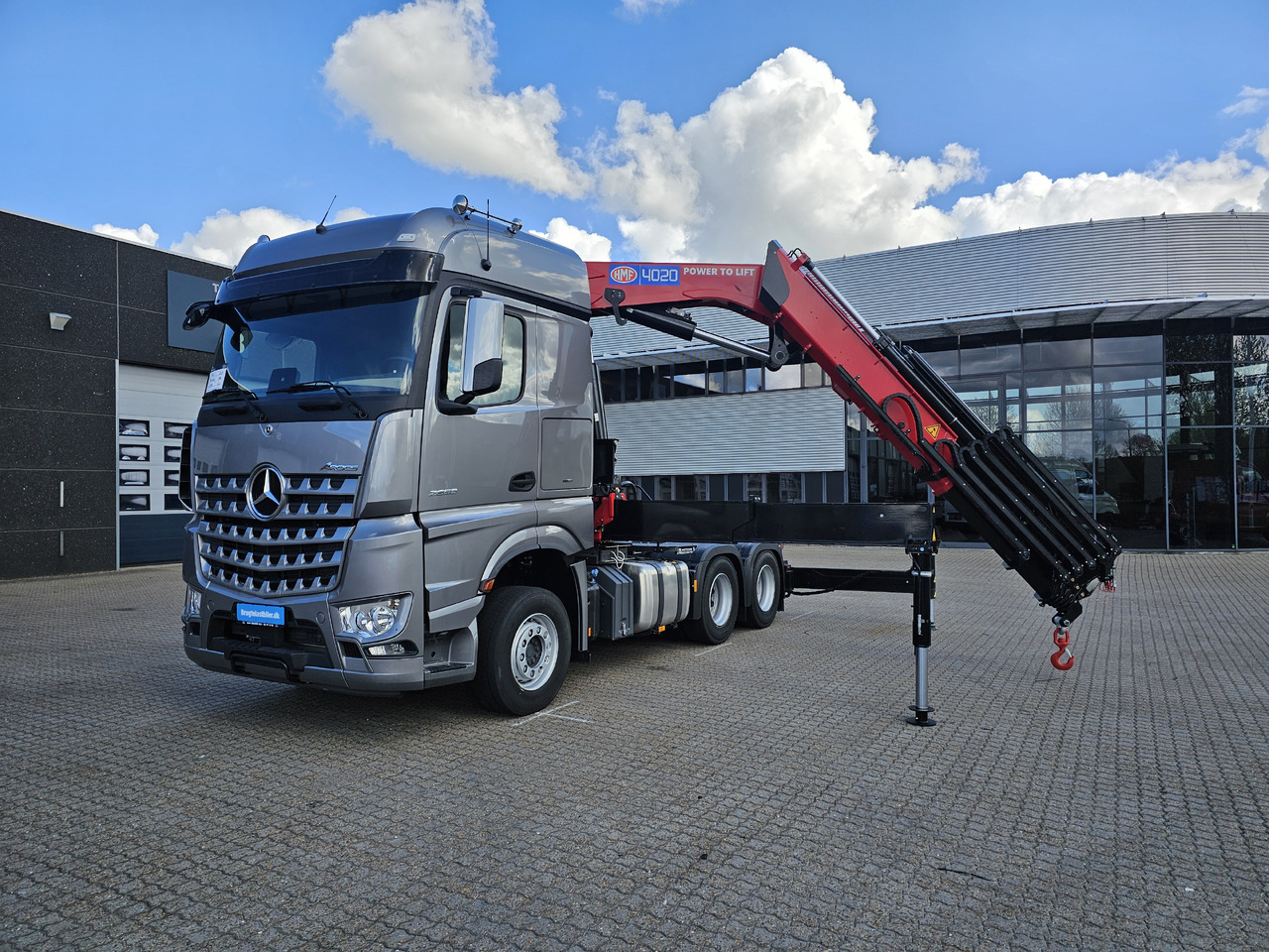 Mercedes Arocs 2653 6x4 40 T-mtr. - Kamion sa dizalicom, Tegljač: slika 1 Mercedes Arocs 2653 6x4 40 T-mtr. - Kamion sa dizalicom, Tegljač: slika 1