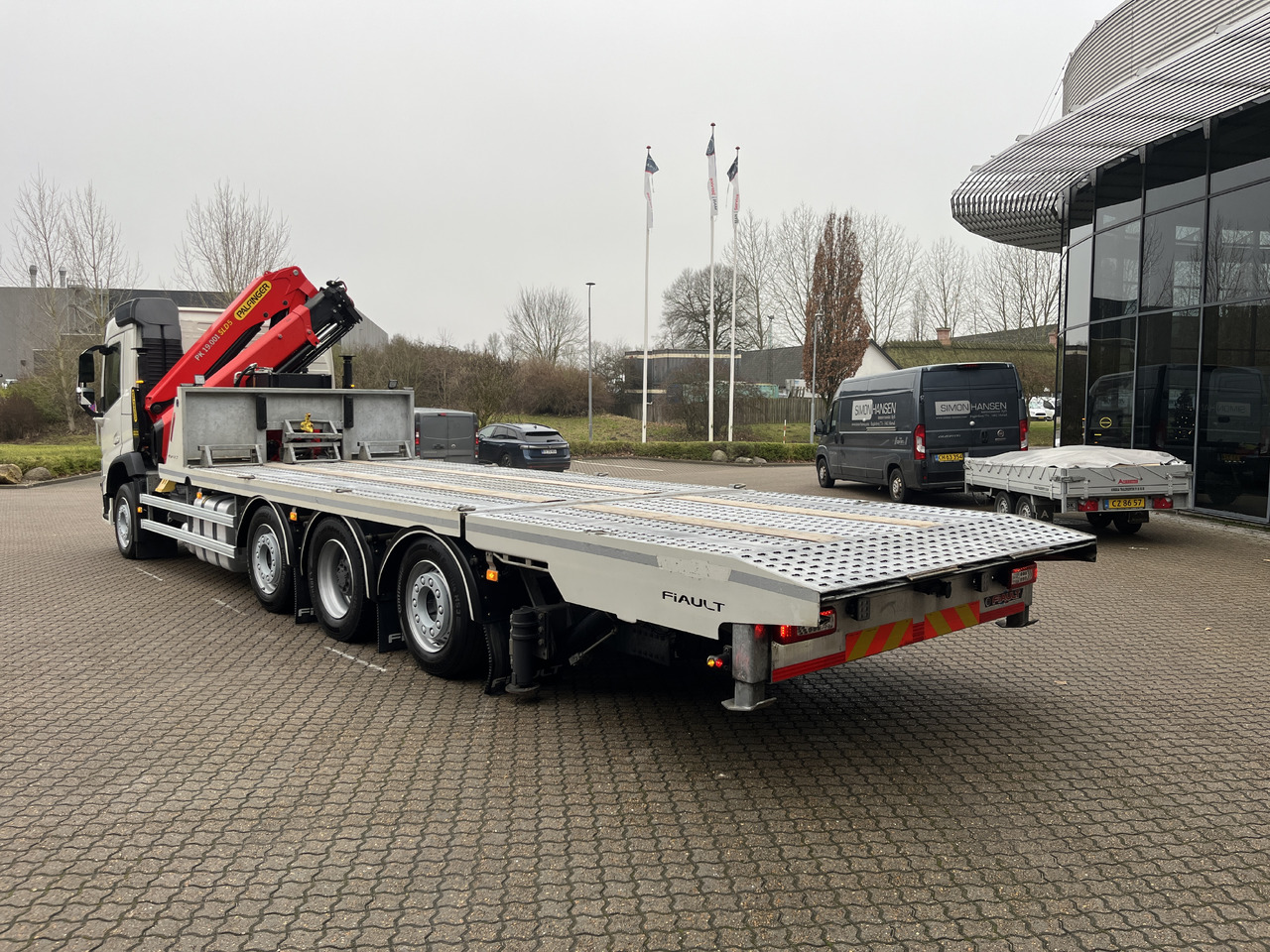 Volvo FM500 - Kamion za prevoz automobila, Kamion sa dizalicom: slika 4 Volvo FM500 - Kamion za prevoz automobila, Kamion sa dizalicom: slika 4