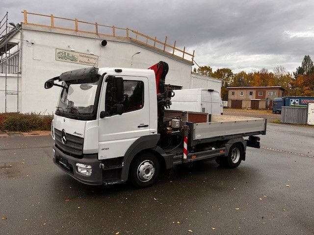 Mercedes-Benz Atego 818 mit Ladekran - Kamion sa dizalicom: slika 1 Mercedes-Benz Atego 818 mit Ladekran - Kamion sa dizalicom: slika 1