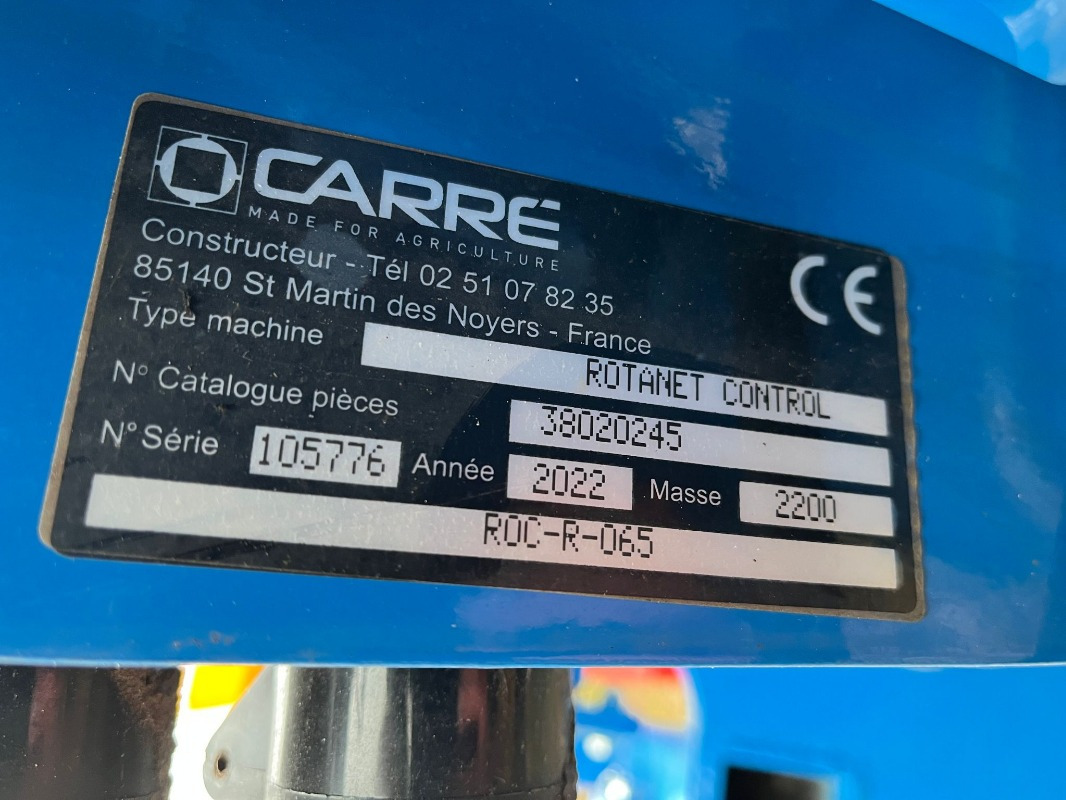 Carré STERNROLLHACKE ROTANET - Oprema za obradu zemljišta: slika 1 Carré STERNROLLHACKE ROTANET - Oprema za obradu zemljišta: slika 1