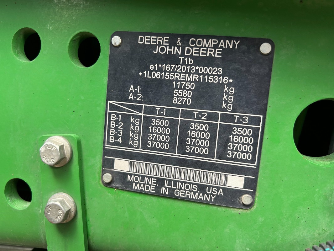 John Deere 6155R - Traktor: slika 4 John Deere 6155R - Traktor: slika 4