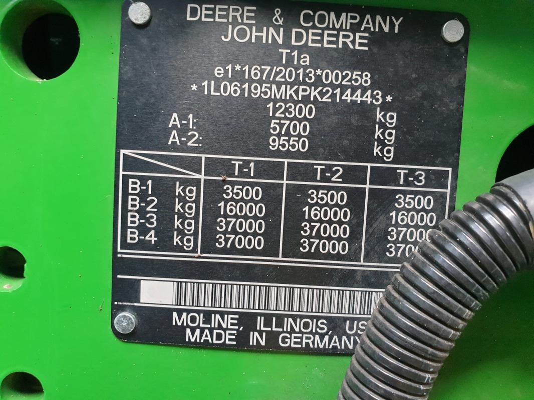 Traktor John Deere 6195M **MIETRÜCKLÄUFER**: slika 7