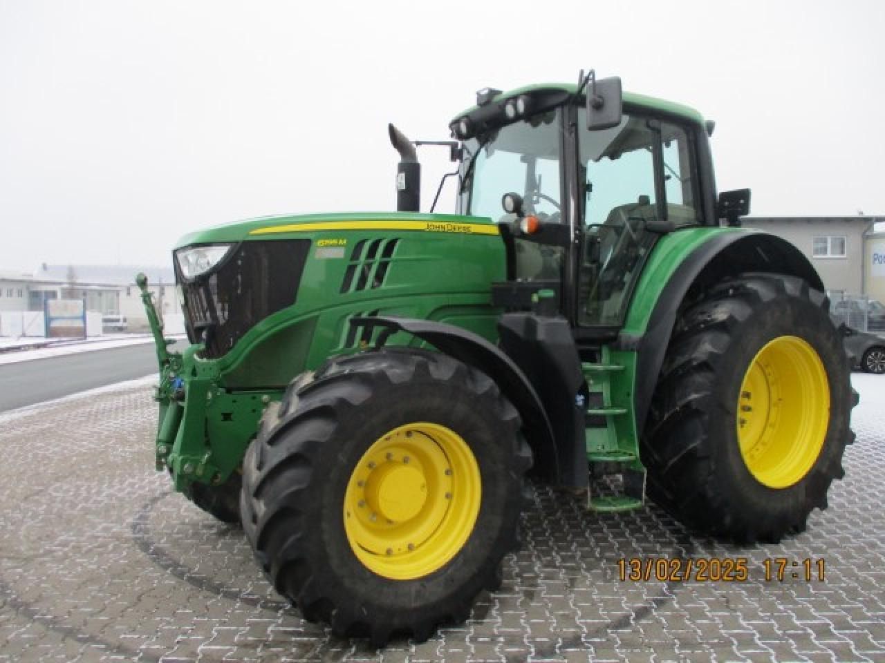 John Deere 6195 M mit SF3000 - Traktor: slika 1 John Deere 6195 M mit SF3000 - Traktor: slika 1