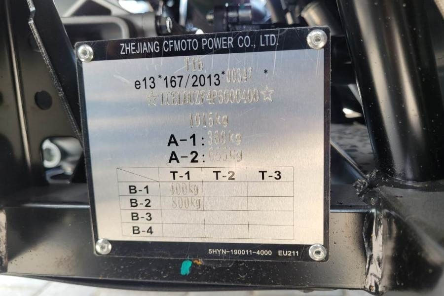 ATV/ Četvorotočkaš CFMoto UFORCE600 Valid Inspection, *Guarantee! Dutch Regi: slika 6