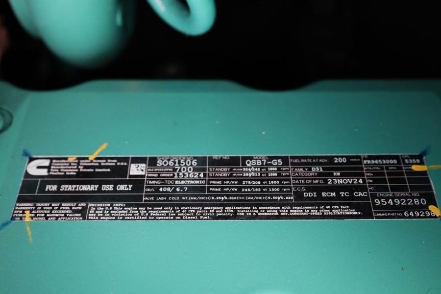 Cummins C220D5EQ Declaration of Conformity, Diesel, 220kVA - Set generatora: slika 5 Cummins C220D5EQ Declaration of Conformity, Diesel, 220kVA - Set generatora: slika 5