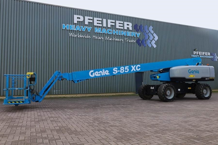 Genie S-85XC Valid inspection, *Guarantee! Diesel, 4x4 D - Teleskopska platforma: slika 1 Genie S-85XC Valid inspection, *Guarantee! Diesel, 4x4 D - Teleskopska platforma: slika 1