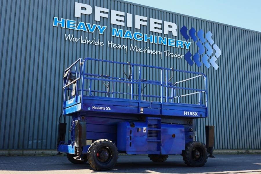 Haulotte H15SX Diesel, 4x4 Drive 15 Working Height, 500kg C - Lift u obliku makaza: slika 1 Haulotte H15SX Diesel, 4x4 Drive 15 Working Height, 500kg C - Lift u obliku makaza: slika 1