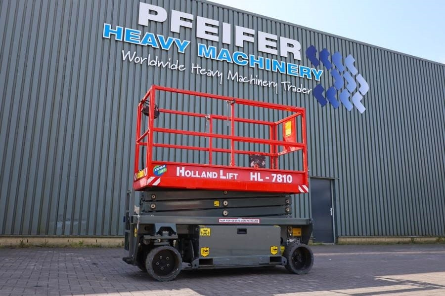 Holland Lift Ecostar HL-7810 Electric, 10m Working Height, 450k - Lift u obliku makaza: slika 1 Holland Lift Ecostar HL-7810 Electric, 10m Working Height, 450k - Lift u obliku makaza: slika 1
