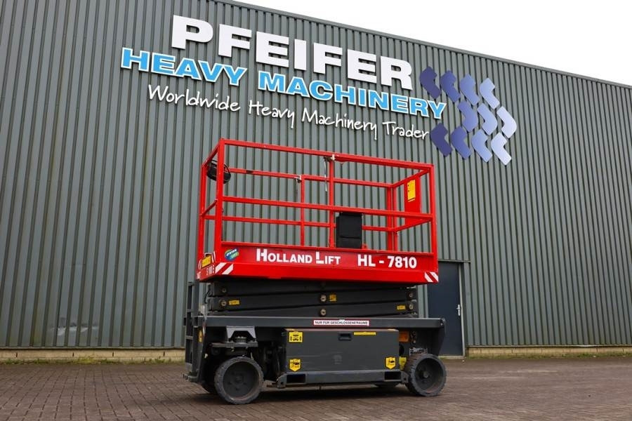 Holland Lift Ecostar HL-7810 Electric, 10m Working Height, 450k - Lift u obliku makaza: slika 1 Holland Lift Ecostar HL-7810 Electric, 10m Working Height, 450k - Lift u obliku makaza: slika 1