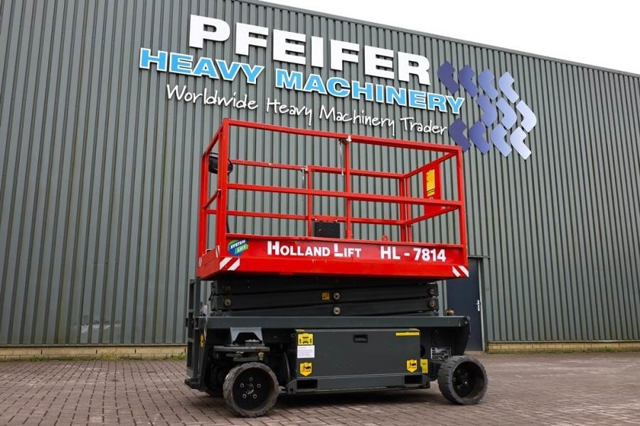 Holland Lift Ecostar HL-7814 Electric, 10m Working Height, 450k - Lift u obliku makaza: slika 1 Holland Lift Ecostar HL-7814 Electric, 10m Working Height, 450k - Lift u obliku makaza: slika 1