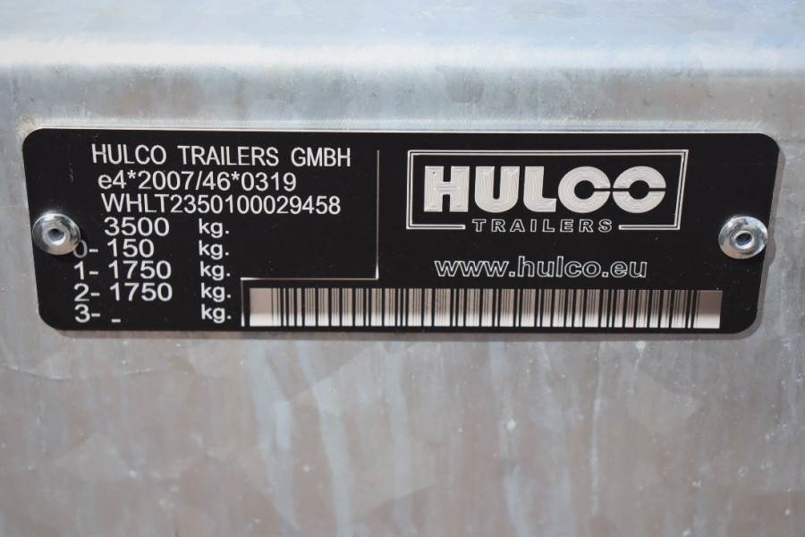 Hulco Terrax-2 3500kg 2 Axel Trailer, 2.770 kg Capacity, - Prikolica za prevoz radnih mašina: slika 5 Hulco Terrax-2 3500kg 2 Axel Trailer, 2.770 kg Capacity, - Prikolica za prevoz radnih mašina: slika 5