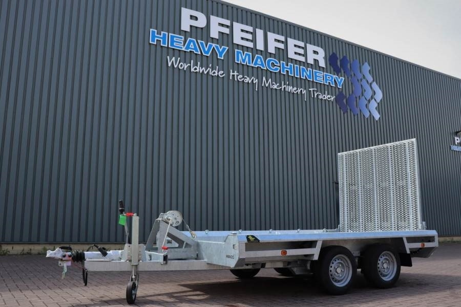 Hulco Terrax-2 3500kg 2 Axel Trailer, 2.770 kg Capacity, - Prikolica za prevoz radnih mašina: slika 1 Hulco Terrax-2 3500kg 2 Axel Trailer, 2.770 kg Capacity, - Prikolica za prevoz radnih mašina: slika 1